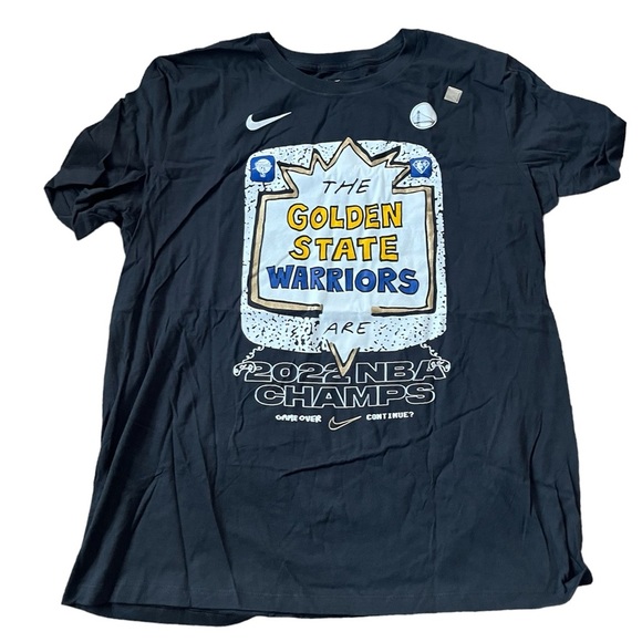 NBA Golden State Warriors 2022 Champions Nike Tee - Picture 1 of 5
